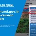 banglarbhumi.gov.in Land Conversion Application